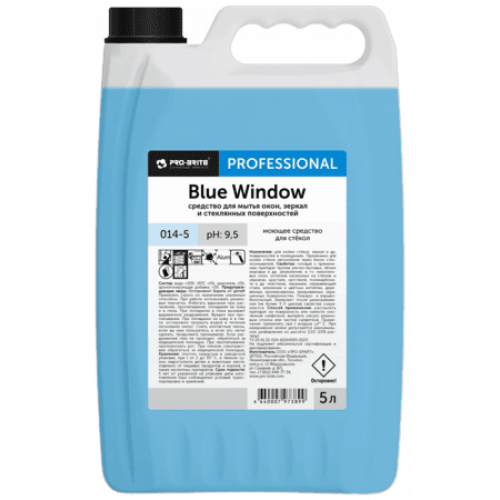 Blue Window 5 л средство для мытья окон, зеркал и стеклянных поверхностей