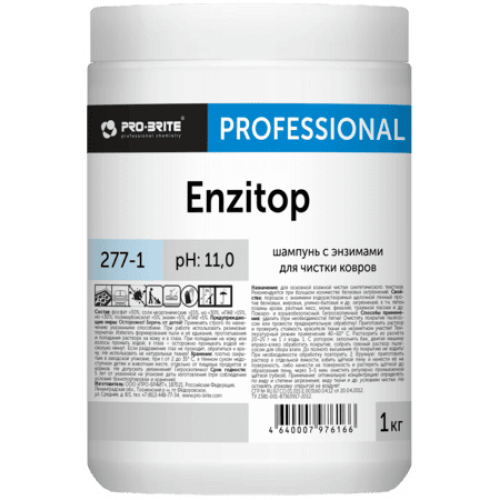 Enzitop 1 кг щелочное моющее и чистящее средство